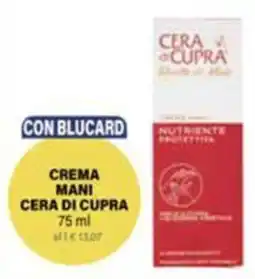 Il Gigante Crema mani CERA DI CUPRA offerta