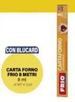 Il Gigante Carta forno frio 8 metri offerta