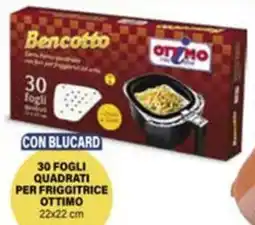 Il Gigante 30 fogli quadrati per friggitrice OTTIMO offerta