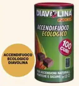 Il Gigante Accendifuoco ecologico DIAVOLINA offerta