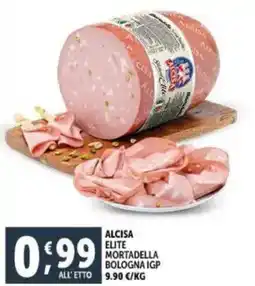 Deco Supermercati Alcisa elite mortadella bologna igp offerta