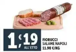 Deco Supermercati Fiorucci salame napoli offerta