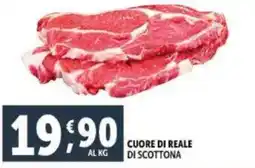 Deco Supermercati Cuore di reale di scottona offerta