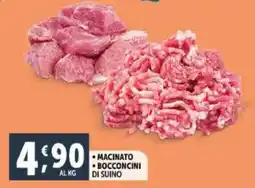 Deco Supermercati Macinato, bocconcini di suino offerta