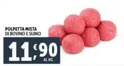Deco Supermercati Polpetta mista di bovino e suino offerta