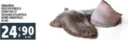 Deco Supermercati Sogliola pescata fresca zona fao 27 offerta