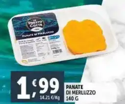 Deco Supermercati Panate di merluzzo offerta