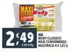 Deco Supermercati Aia wudy classico maxi convenienza multipack offerta