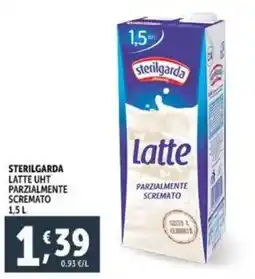 Deco Supermercati Sterilgarda latte uht parzialmente scremato offerta