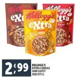 Deco Supermercati Kellogg's extra cereali offerta