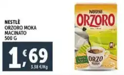 Deco Supermercati Nestle orzoro moka macinato offerta