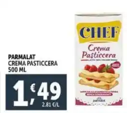 Deco Supermercati Parmalat crema pasticcera offerta
