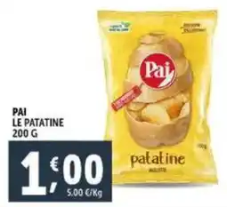 Deco Supermercati Pai le patatine offerta