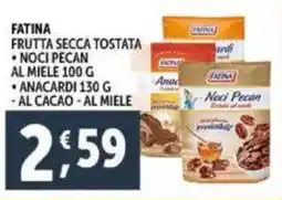 Deco Supermercati Fatina frutta secca tostata offerta