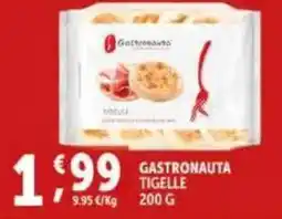 Deco Supermercati Gastronauta tigelle offerta