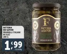 Deco Supermercati Fattoria dei sapori friarielli italiani in olio offerta