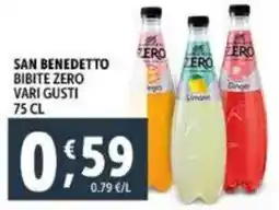 Deco Supermercati San benedetto bibite zero offerta