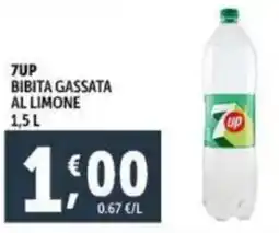 Deco Supermercati 7up bibita gassata al limone offerta