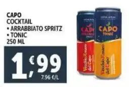 Deco Supermercati Capo cocktail arrabbiato spritz e tonic offerta
