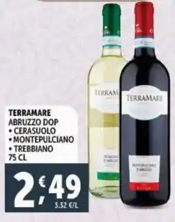 Deco Supermercati Terramare abruzzo dop cerasuolo, montepulciano e trebbiano offerta