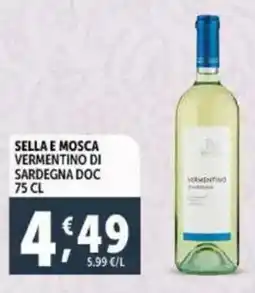 Deco Supermercati Sella e mosca vermentino di sardegna doc offerta