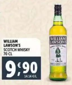 Deco Supermercati William lawson's scotch whisky offerta