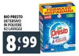 Deco Supermercati Bio presto detersivo in polvere offerta