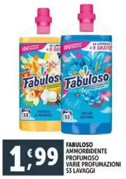 Deco Supermercati Fabuloso ammorbidente profumoso offerta