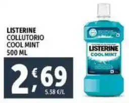 Deco Supermercati Listerine collutorio cool mint offerta