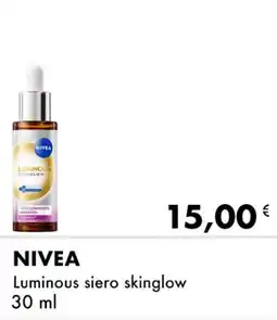 Iper Tosano NIVEA Luminous siero skinglow offerta
