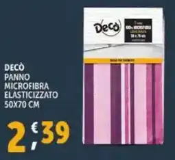 Deco Supermercati Decò panno microfibra elasticizzato offerta