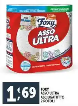 Deco Supermercati Foxy asso ultra asciugatutto offerta