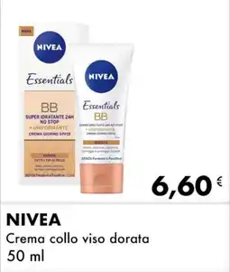 Iper Tosano NIVEA Crema collo viso dorata offerta