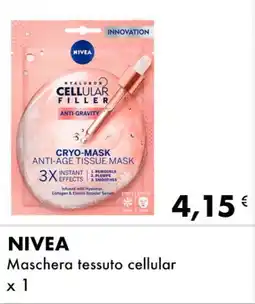 Iper Tosano NIVEA Maschera tessuto cellular offerta