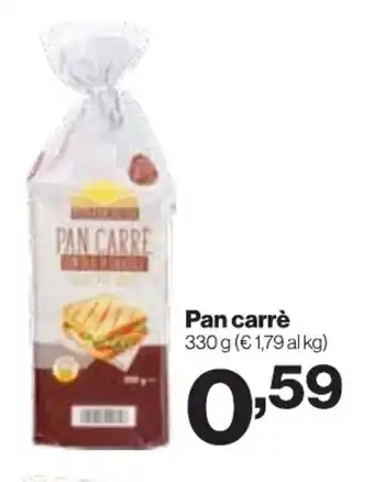 In'S Mercato Pan carrè offerta