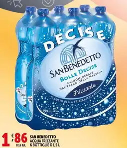 Deco Supermercati San benedetto acqua frizzante offerta