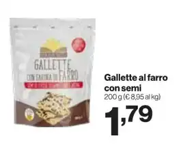 In'S Mercato Gallette al farro con semi offerta
