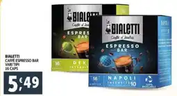 Deco Supermercati Bialetti caffè espresso bar offerta