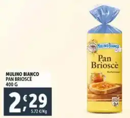 Deco Supermercati Mulino bianco pan briosce offerta