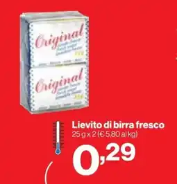 In'S Mercato Lievito di birra fresco offerta