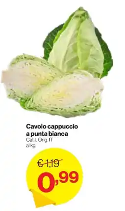 In'S Mercato Cavolo cappuccio a punta bianca offerta