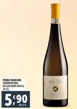 Deco Supermercati Piero mancini vermentino di gallura docg offerta