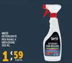 Deco Supermercati Decò detergente per piano a induzione offerta
