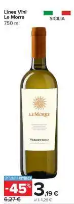 Carrefour Linea Vini Le Morre offerta