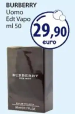 Acqua & Sapone BURBERRY Uomo Edt Vapo offerta