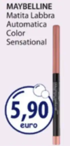 Acqua & Sapone MAYBELLINE Matita Labbra Automatica Color Sensational offerta