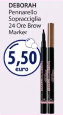 Acqua & Sapone DEBORAH Pennarello Sopracciglia 24 Ore Brow Marker offerta