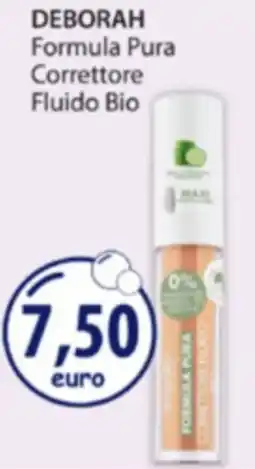 Acqua & Sapone DEBORAH Formula Pura Correttore Fluido Bio offerta