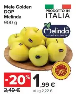 Carrefour Express Mele Golden DOP Melinda offerta