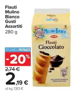 Carrefour Express Flauti Mulino Bianco offerta